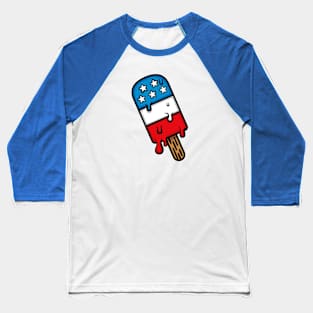 American Popsicle (Blue) Baseball T-Shirt